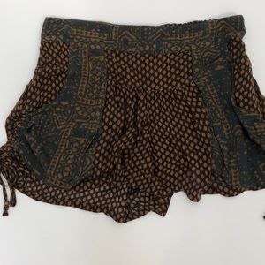 Free People printed shorts size S